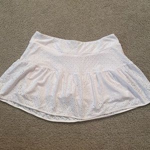 Lilly Pulitzer Size Large Gardenia Skort Resort White